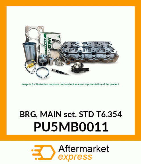 XX -BRG, MAIN SET STD T6.354 PU5MB0011