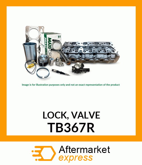 LOCK, VALVE TB367R