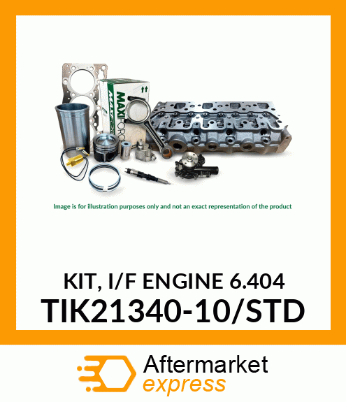 KIT, I/F ENGINE 6.404 TIK21340-10/STD