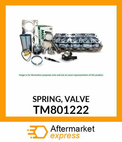 SPRING, VALVE TM801222