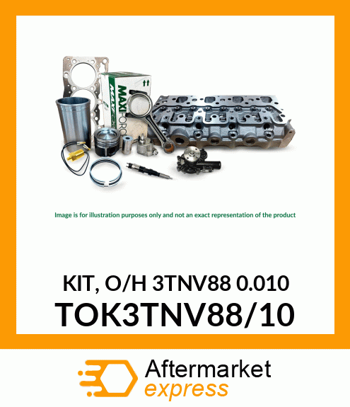 KIT, O/H 3TNV88 0.010 TOK3TNV88/10