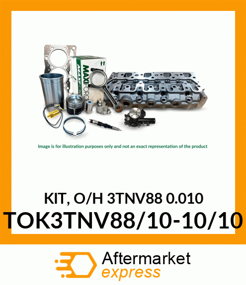 KIT, O/H 3TNV88 0.010 TOK3TNV88/10-10/10