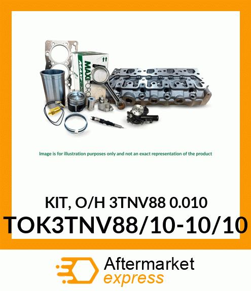 KIT, O/H 3TNV88 0.010 TOK3TNV88/10-10/10