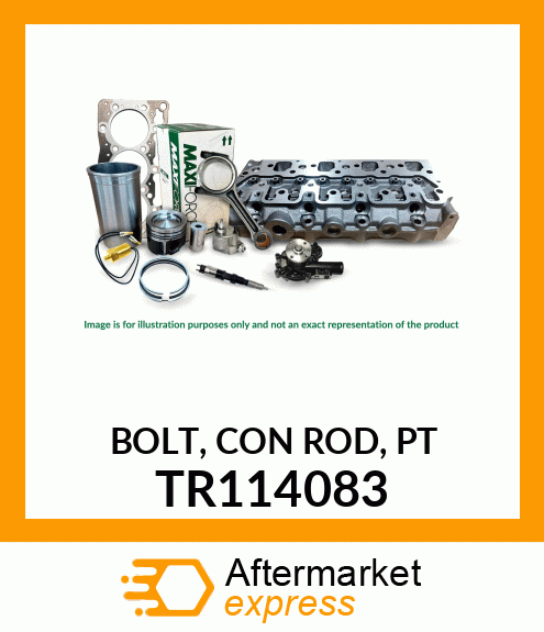 BOLT, CON ROD, PT TR114083