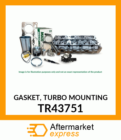 GASKET, TURBO MOUNTING TR43751