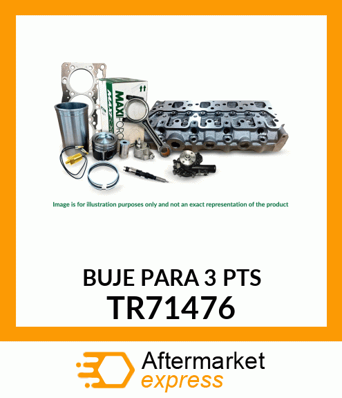 BUJE PARA 3 PTS TR71476