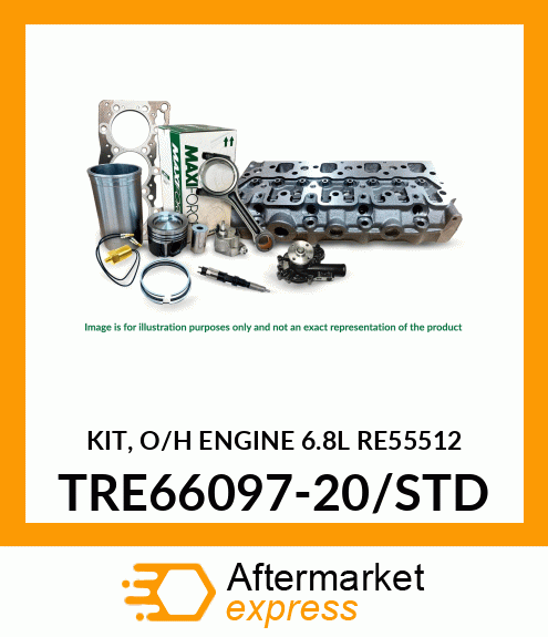 KIT, O/H ENGINE 6.8L (RE55512) TRE66097-20/STD