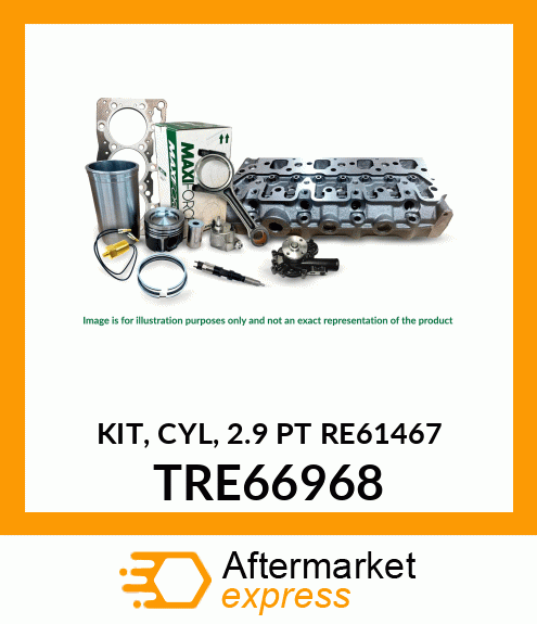 KIT, CYL, 2.9 PT (RE61467) TRE66968