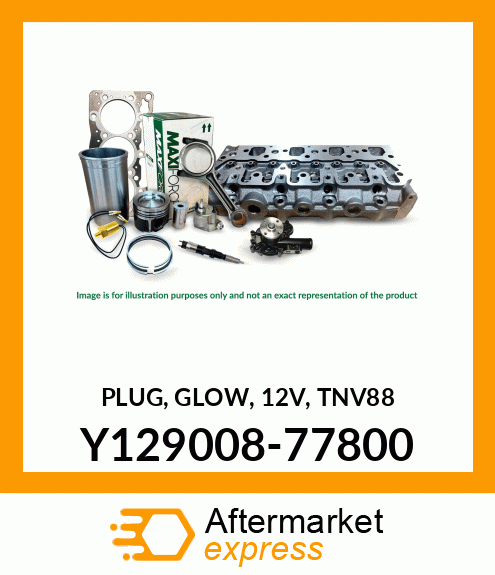 GLOW PLUG 12 V TNV88 Y129008-77800