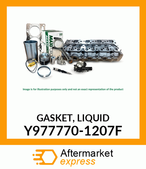 GASKET, LIQUID Y977770-1207F