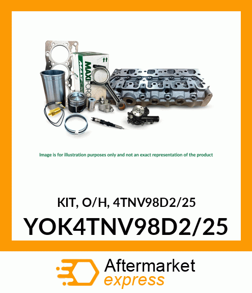 KIT O/H, 0.25 mm YOK4TNV98D2/25