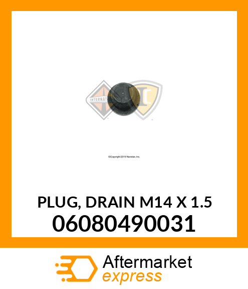 PLUG, DRAIN M14 X 1.5 06080490031