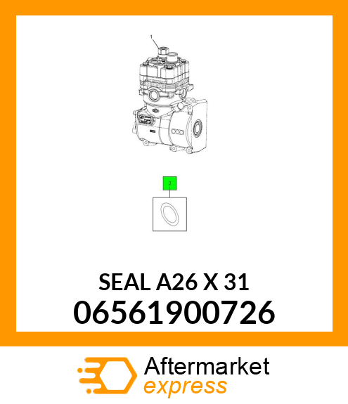 SEAL A26 X 31 06561900726