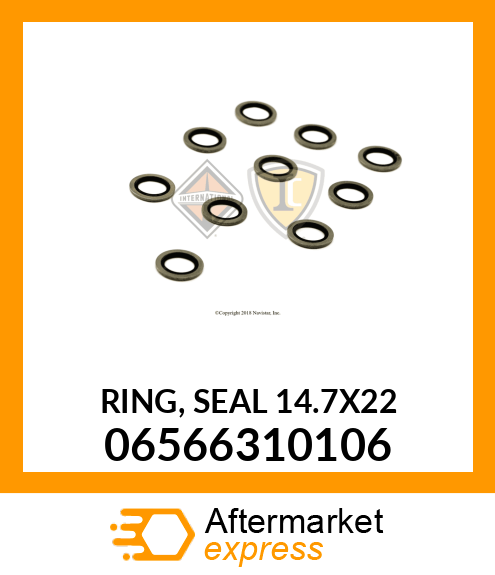 RING, SEAL 14.7X22 06566310106