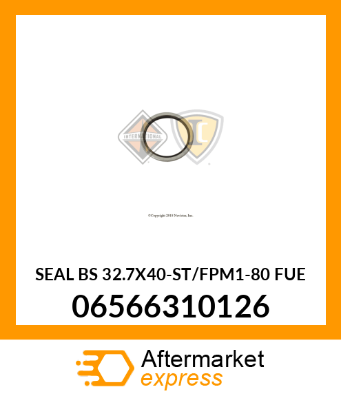 SEAL BS 32.7X40-ST/FPM1-80 FUE 06566310126