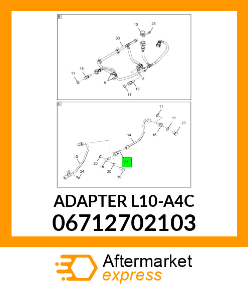 ADAPTER L10-A4C 06712702103