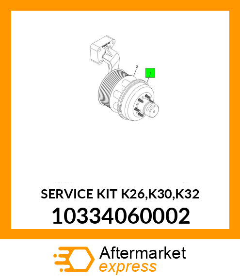 SERVICE KIT K26,K30,K32 10334060002