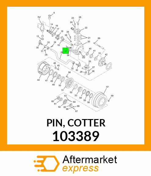 PIN, COTTER 103389