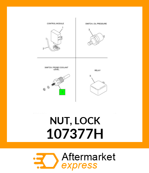 NUT, LOCK 107377H