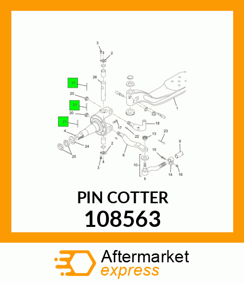 PIN COTTER 108563