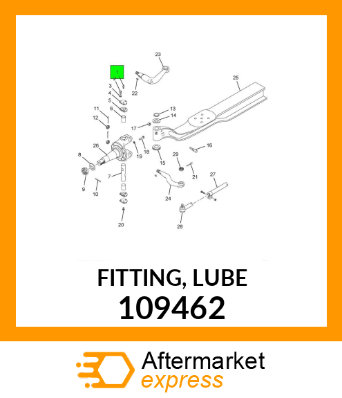 FITTING, LUBE 109462