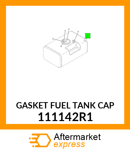 GASKET FUEL TANK CAP 111142R1