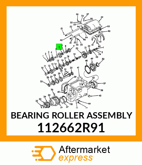 BEARING ROLLER ASSEMBLY 112662R91