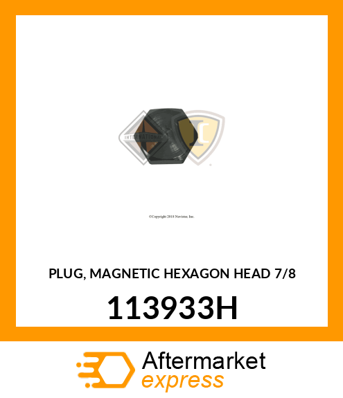 PLUG, MAGNETIC HEXAGON HEAD 7/8" 113933H