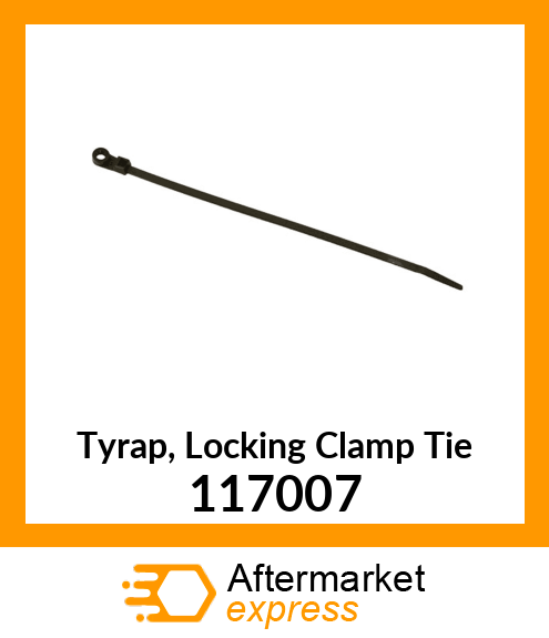 Tyrap, Locking Clamp Tie 117007