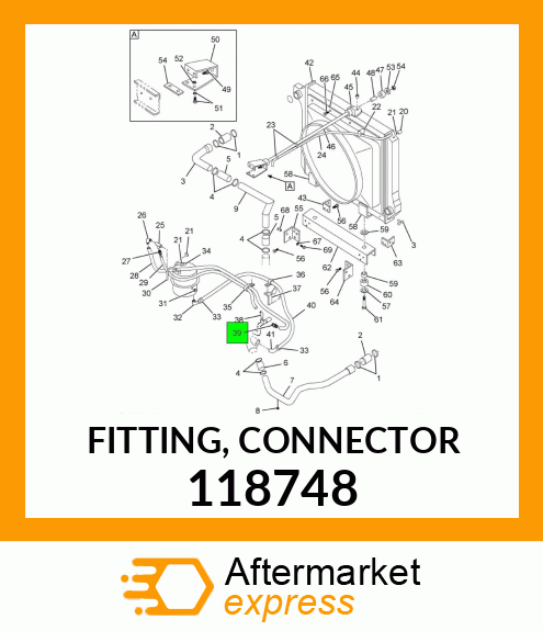 FITTING, CONNECTOR 118748