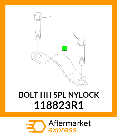 BOLT HH SPL NYLOCK 118823R1