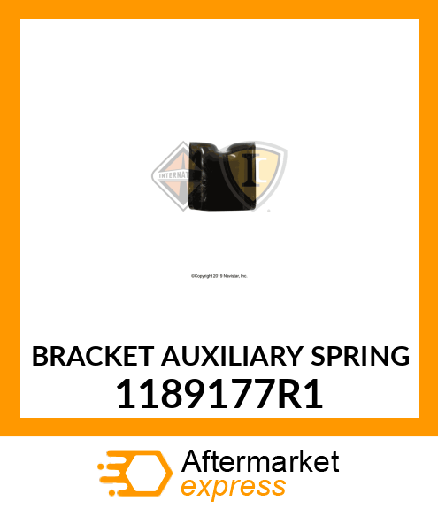 BRACKET AUXILIARY SPRING 1189177R1