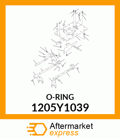 O-RING 1205Y1039