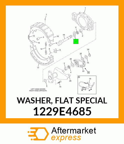 WASHER, FLAT SPECIAL 1229E4685