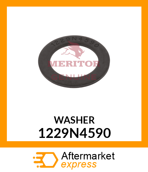 WASHER, FLAT .110" THICKNESS .110 THICK 1229N4590