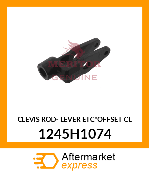 CLEVIS ROD- LEVER ETC*OFFSET CL 1245H1074