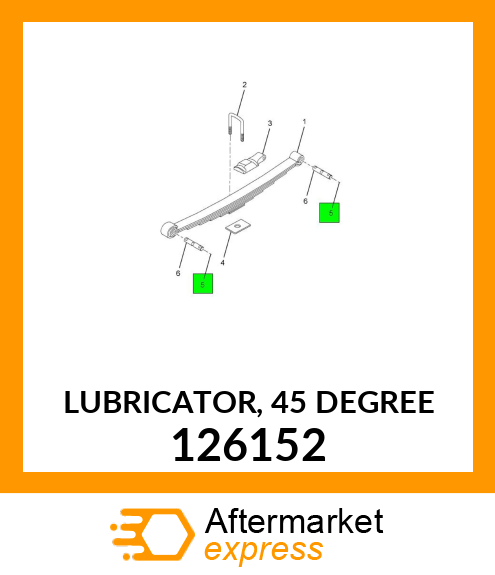 LUBRICATOR, 45 DEGREE 126152