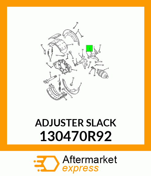 ADJUSTER SLACK 130470R92