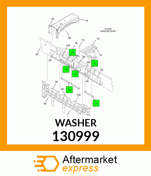 WASHER 130999