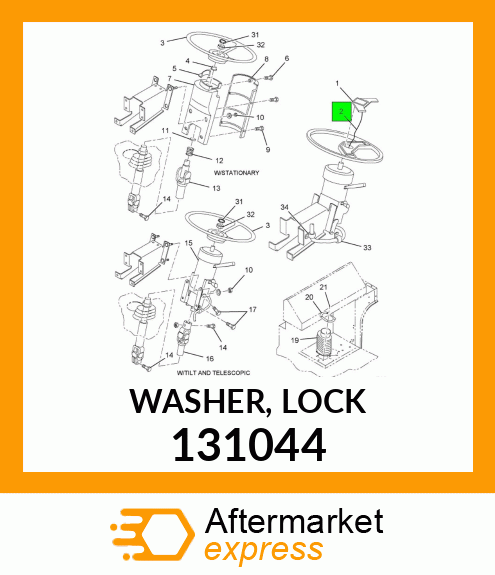 WASHER, LOCK 131044