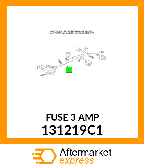 FUSE 3 AMP 131219C1