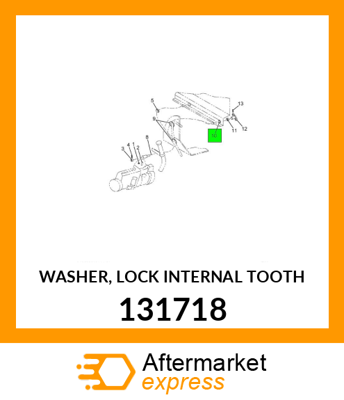 WASHER, LOCK INTERNAL TOOTH 131718
