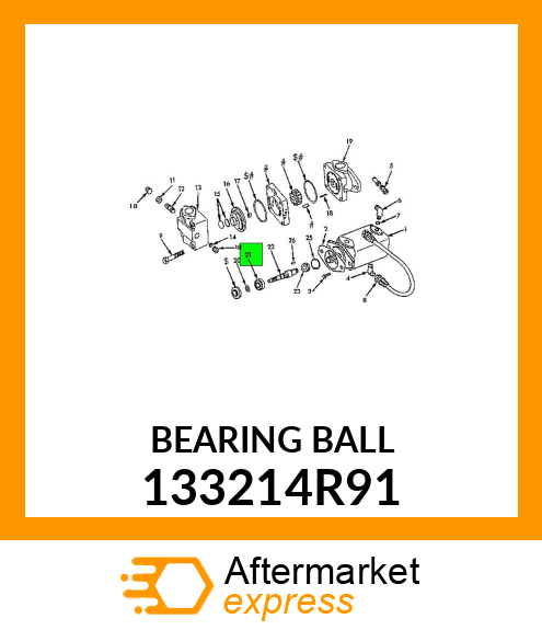 BEARING BALL 133214R91