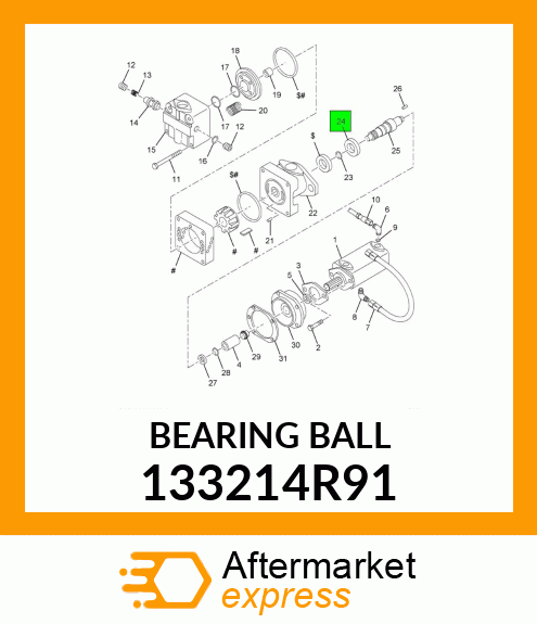 BEARING BALL 133214R91