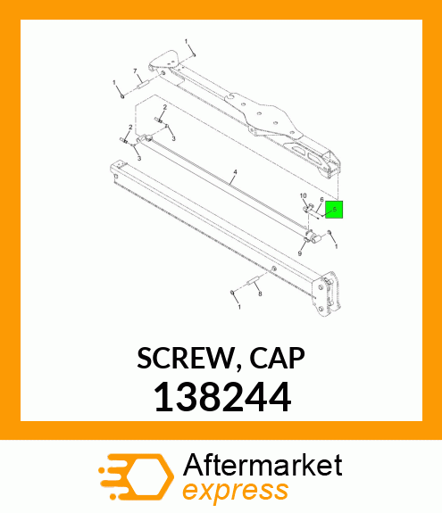 SCREW, CAP 138244