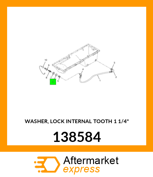 WASHER, LOCK INTERNAL TOOTH 1 1/4" 138584