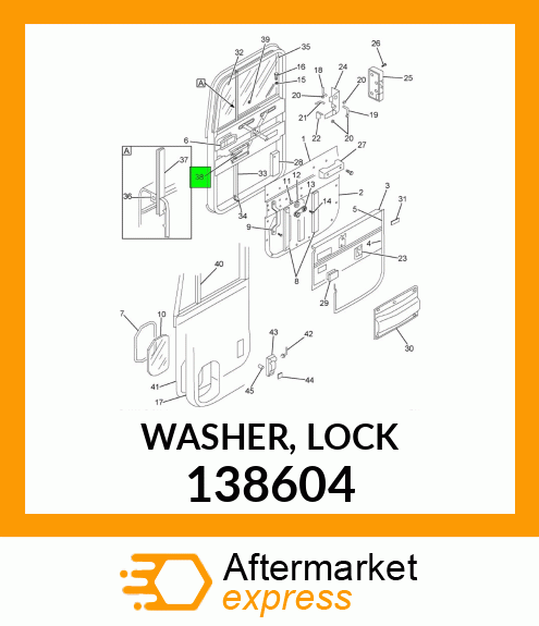 WASHER, LOCK 138604