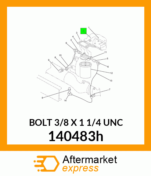 Spare part 140483h + 140483h