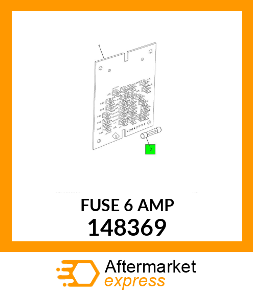 FUSE 6 AMP 148369