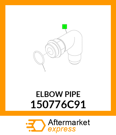 ELBOW PIPE 150776C91